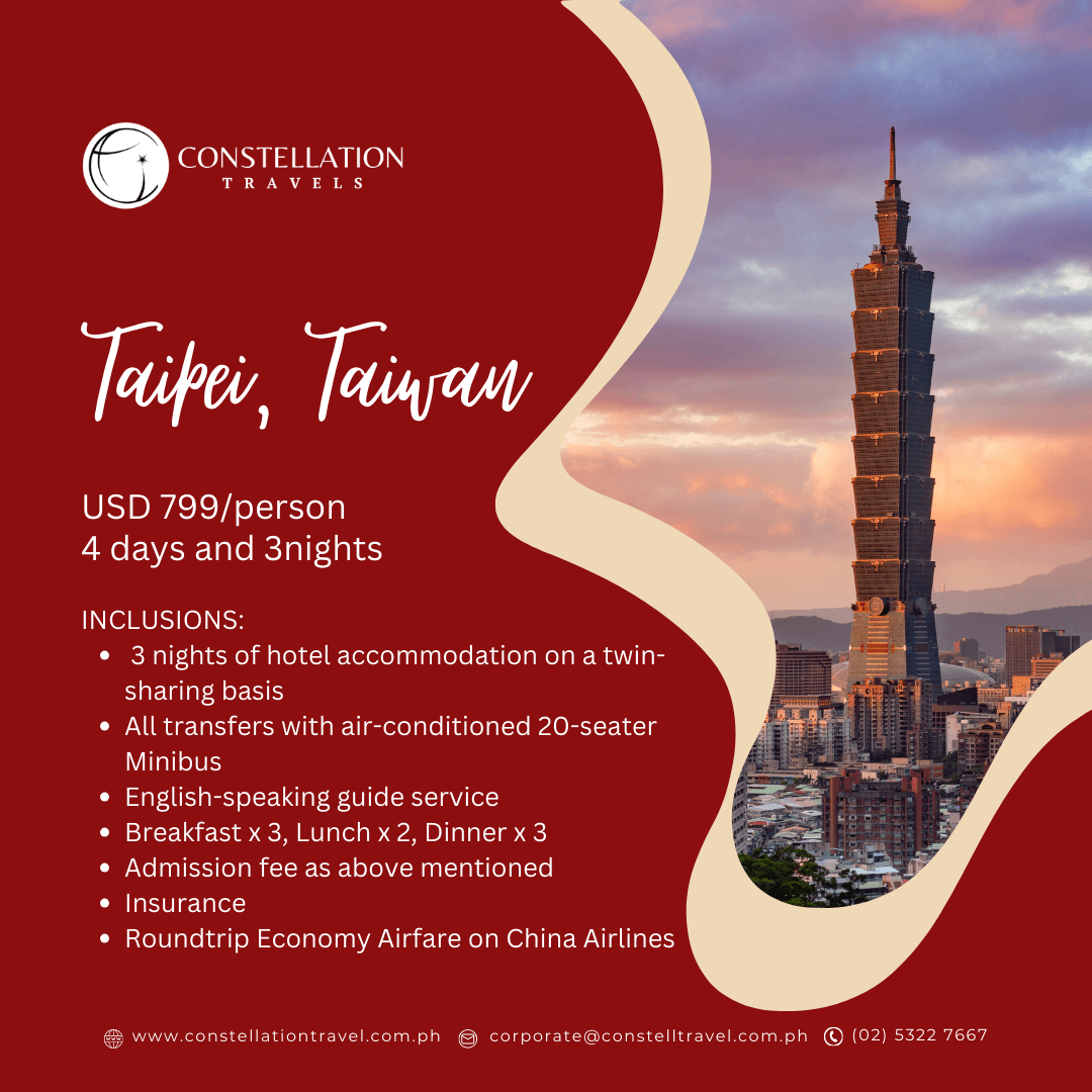 Taipei Taiwan Group Tour